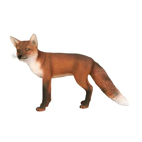 European Red Fox Garden Statue