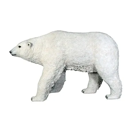 The Polar Bear on the Prowl Statue
