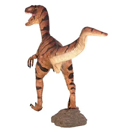 Velociraptor Jurassic-sized Dinosaur Statue