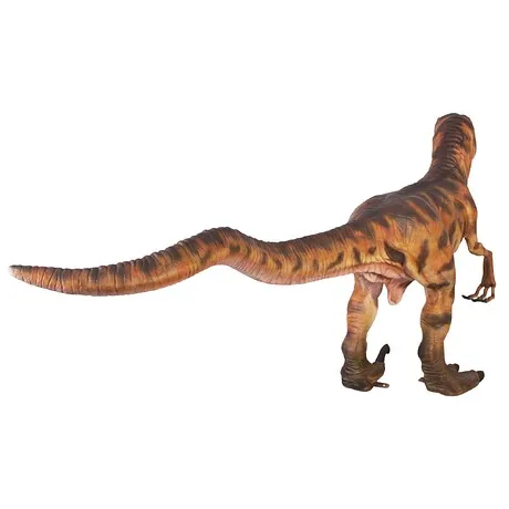 Jurassic-Sized Deinonychus Dinosaur Statue