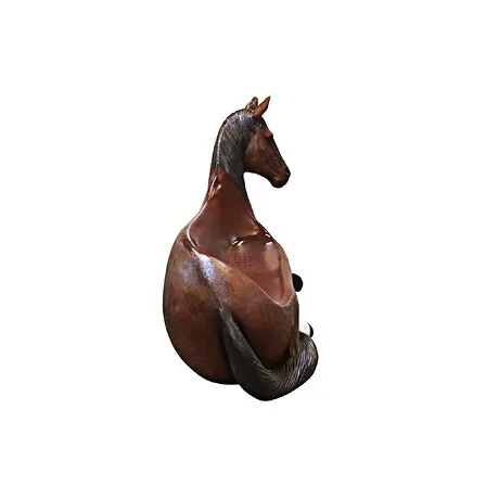 Saddle-Up Horse Photo Op Sculptural Bench