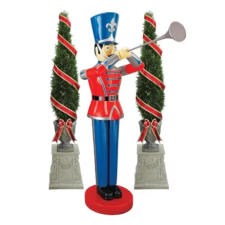 Trumpeting Soldier Statue: Large