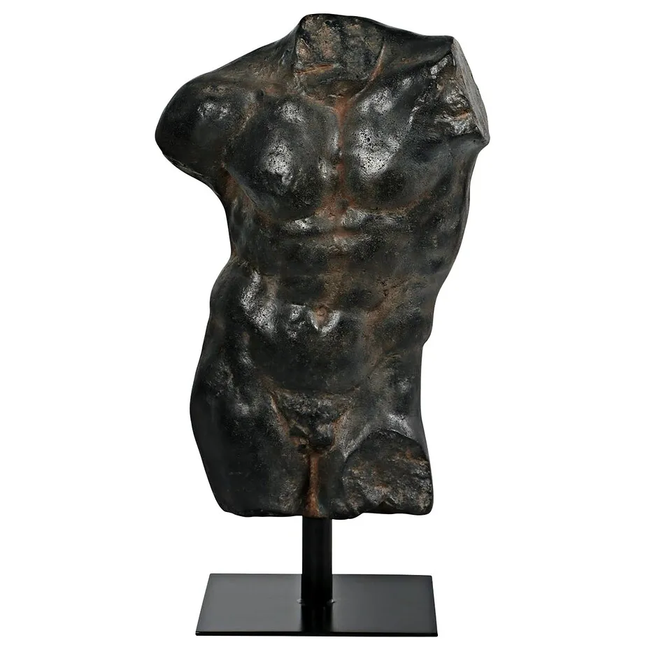 Torso of a Greek Youth Fragment Statue