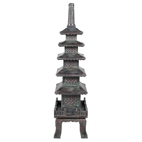 The Nara Temple Asian Garden Pagoda Statue: Grande