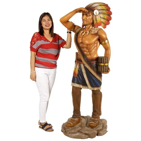 Cigar Store Indian Tobacconist Statue: Life-Size