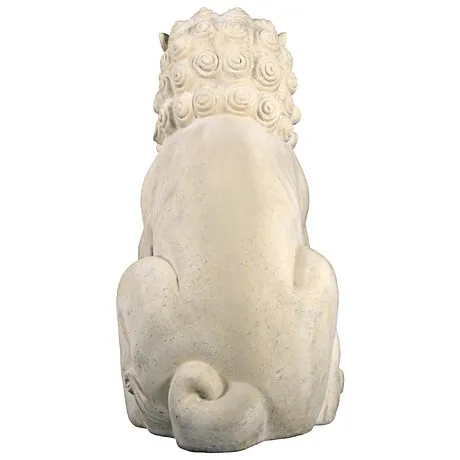 Grand Palace Chinese Lion Foo Dog Statue: Female (alone)