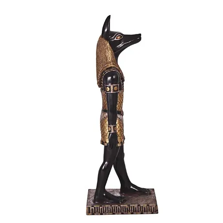 The Egyptian Jackal-God Anubis Statue