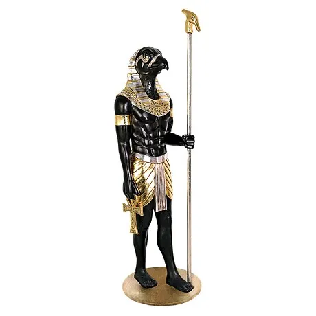 The Egyptian Grand Ruler Collection: Life-Size Horus Statue