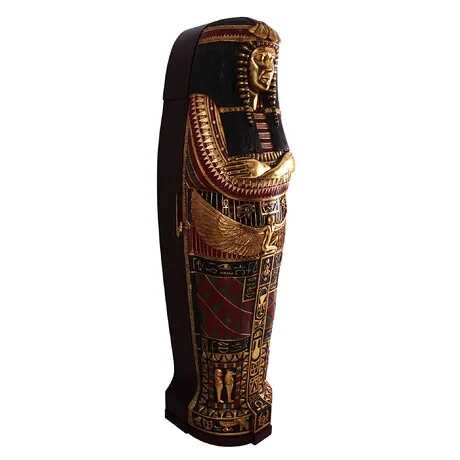 Queen Ankhesenamun Life-Size Sarcophagus Cabinet