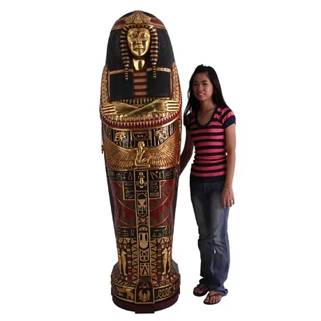 Queen Ankhesenamun Life-Size Sarcophagus Cabinet
