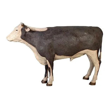 Hereford Steer Grand-Scale Cow Statue