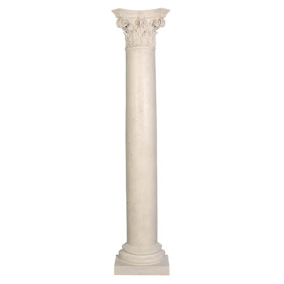 The Corinthian Architectural Half Column Wall Sculpture