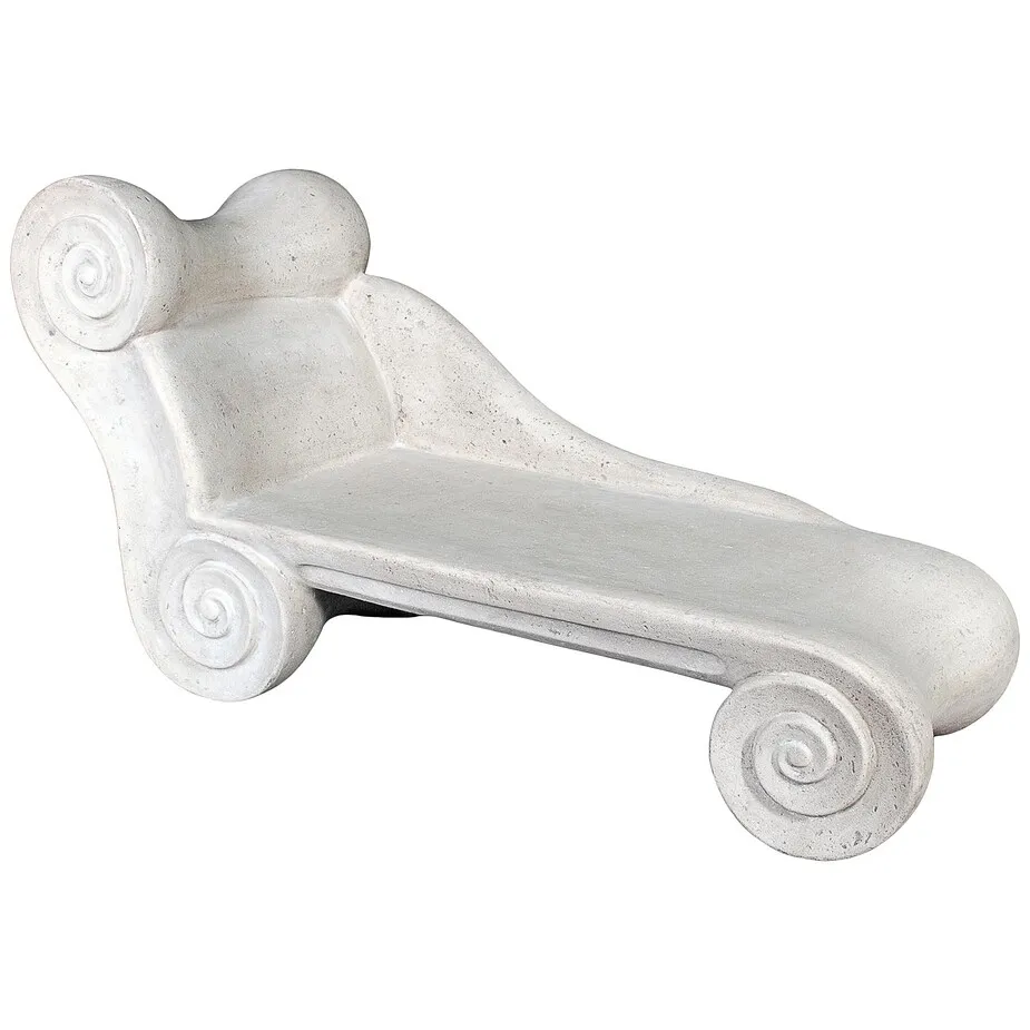 Hadrian's Villa Roman Spa Furniture Collection: Chaise Lounge