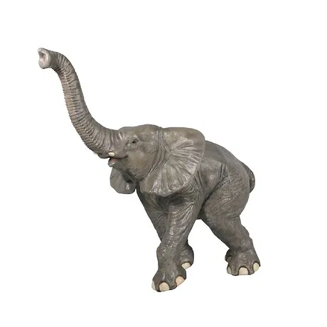 Good Luck, Trunk-Up Baby Elephant Statue