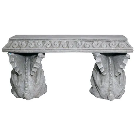Blair Castle Sculptural Gargoyle Bench