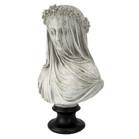The Veiled Maiden Sculptural Bust