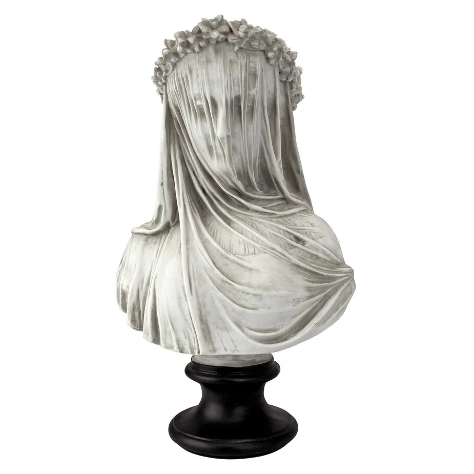The Veiled Maiden Sculptural Bust