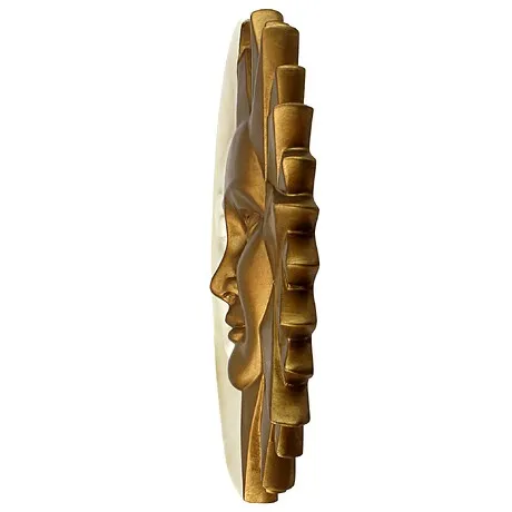 Celestial Harmony Sun and Moon Wall Sculpture