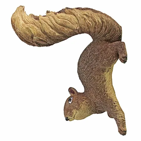 Simone the Squirrel Hanging Statue