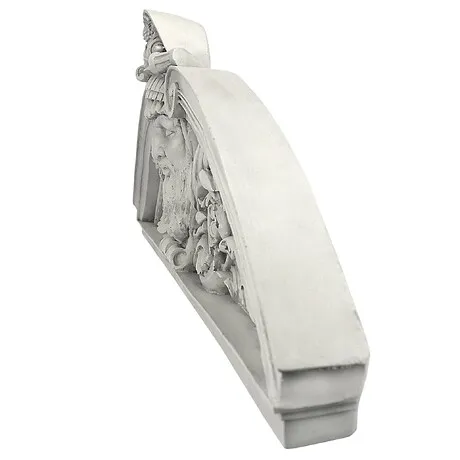 Prometheus Rebel Titan Sculptural Wall Pediment: Each