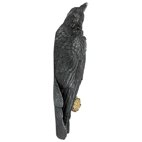 Raven's Perch Wall Sculpture: Each