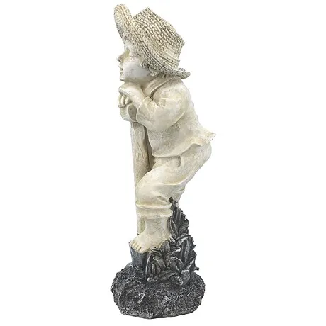 Young Gardener Boy Statue: Samuel Medium
