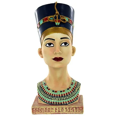 Egyptian Queen Nefertiti Royal Bust: Medium