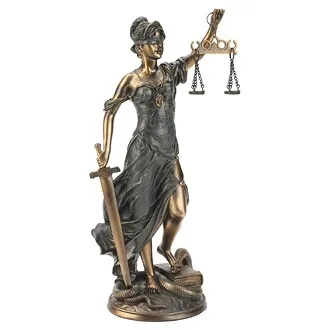 Goddess of Justice Themis Statue: Desktop