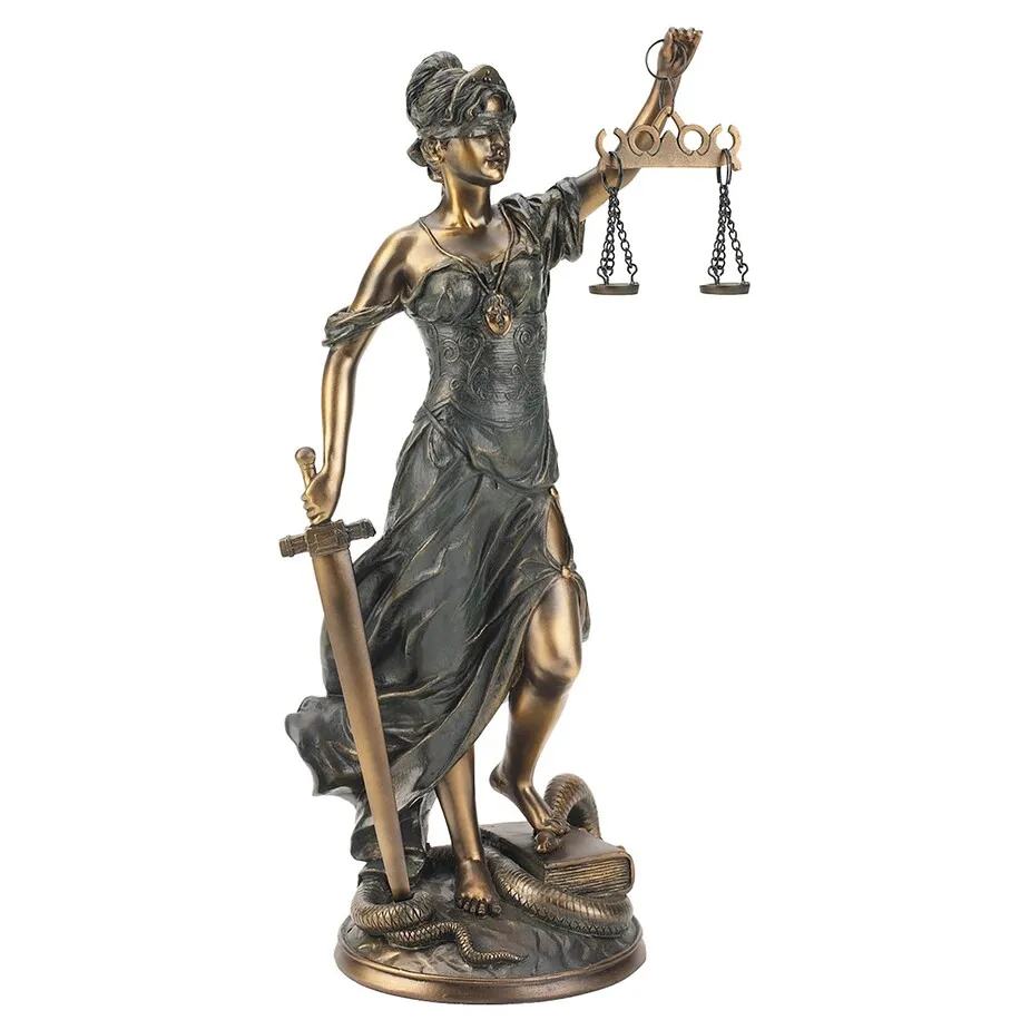 Goddess of Justice Themis Statue: Desktop