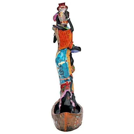 The Maiden Water Carriers of Ghana Sculpture