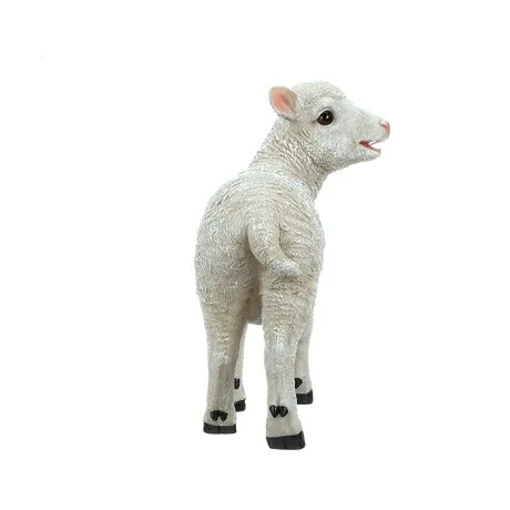 Yorkshire Lamb Garden Statue: Standing Lamb