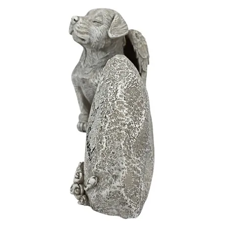 Forever in Our Hearts Memorial Dog Statue