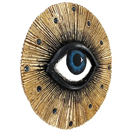 All Seeing Eye Awakened Spiritual Consciousness Wall Sculpture