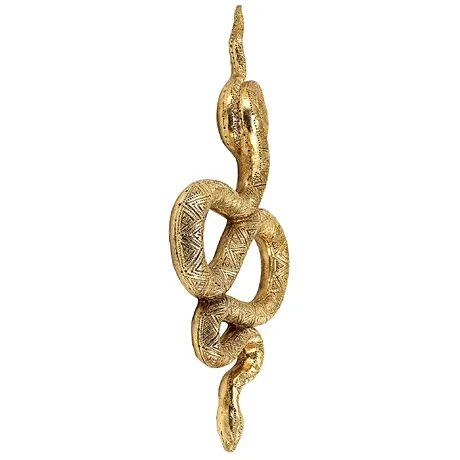 Cobra God of Luxor Egyptian Snake Wall Sculpture