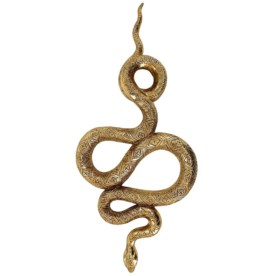 Cobra God of Luxor Egyptian Snake Wall Sculpture