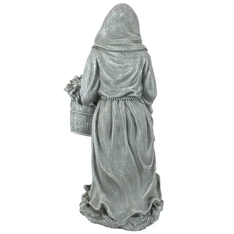 St. Fiacre the Gardener's Patron Saint Statue: Small