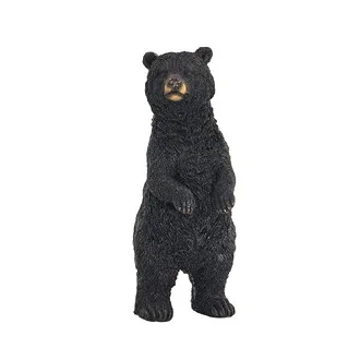 Standing Black Bear Statue