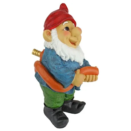 Hose It Off Harry, Gnome Piped Spitter Statue