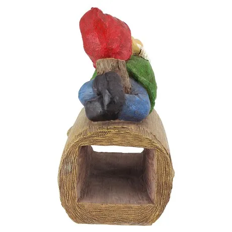 Stormy the Gnome Gutter Guardian Downspout Statue