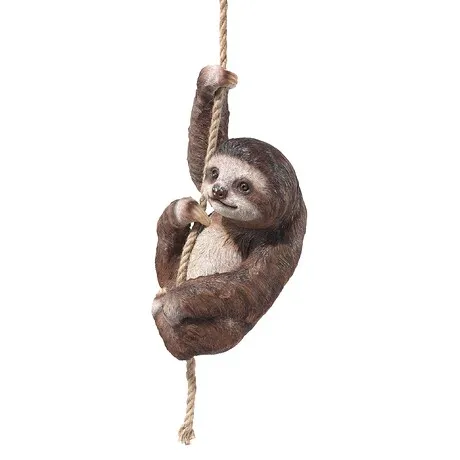 Hanging Horatio the 3-Toed Sloth Statue
