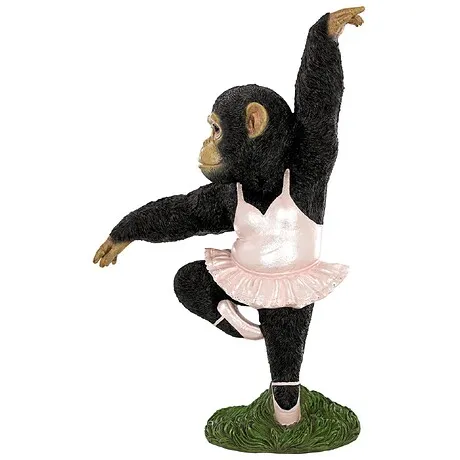 Monkail Chimpnikov Monkey Ballet Dancer Statue