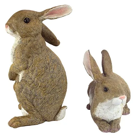 Bashful and Hopper Garden Bunnies Collection: Set of Two