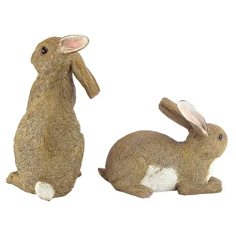 Bashful and Hopper Garden Bunnies Collection: Set of Two