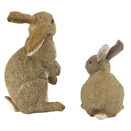 Bashful and Hopper Garden Bunnies Collection: Set of Two
