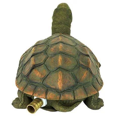 Sprinkle the Turtle Spitter Piped Statue