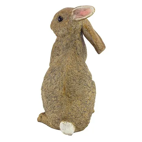 Hopper, the Bunny, Standing Garden Rabbit Statue: Set of Two
