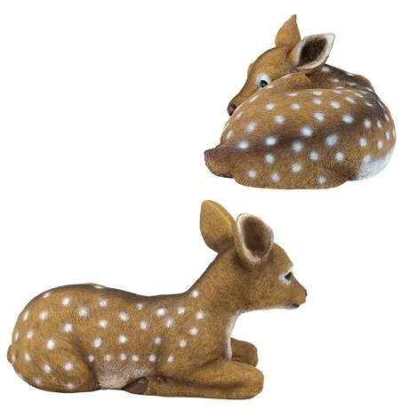 Darby and Hershel the Forest Fawns Baby Deer Statue Collection