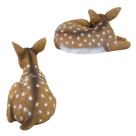Darby and Hershel the Forest Fawns Baby Deer Statue Collection