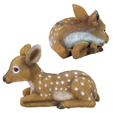 Darby and Hershel the Forest Fawns Baby Deer Statue Collection