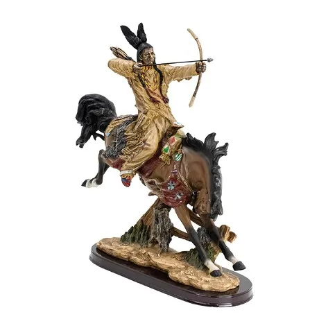 On the Hunt Native American Statue